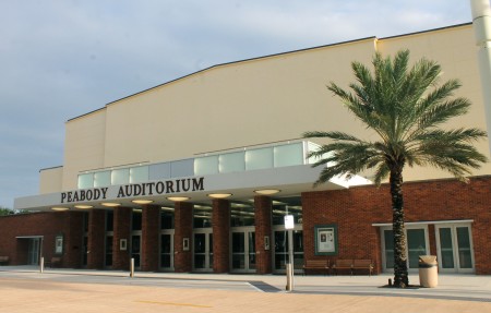 Peabody Auditorium, Daytona Beach, Florida, 17.11.2013.